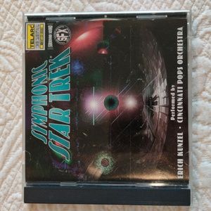 Symphonic Star Trek Performed by Cincinnati Pops Orchestra CD Music Disk
